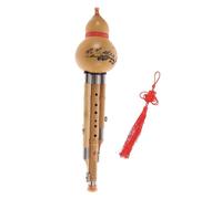 Hulusi Flute Chinese Cucurbit Musical Gourd Instrument Key Handmade Ethnic Flutes Instruments C Folk Traditional
