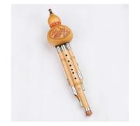 Hulusi flute, Chinese Handmade Hulusi Musical Instrument With Storage Bag C/Bb Key Folk Musical Instrument(N c)