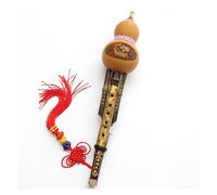 Hulusi Flute Chinese Handmade Hulusi Purple Cucurbit Flute Ethnic Instrument C Key Hulusi For Beginner