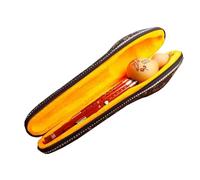 Hulusi Flute Chinese Handmade Rosewood Sound Tube Hulusi Flute Double Tone C/Bb Cucurbit Flute With Case