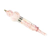 Hulusi Flute Chinese Traditional Gourd Instrument C/B Tune Resin Hulusi For Beginner Students Adult (Color : 01, Size : B Tone)