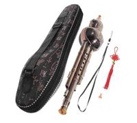 Hulusi Flute Chinese Traditional Hulusi Folk Instruments For Beginners To Learn The Chinese Flute Instrument Gourd Flute (Color : Bb key)
