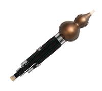Hulusi flute, Durable Hulusi Instrument Professional Ebony C Key Bb Key A Key(A Key)