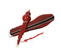 Hulusi Flute For Beginners B Flat Or C Key Resin Hulusi A Portable Professional Instrument For Adults And Beginners(Red B flat)