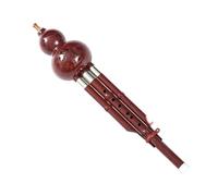 Hulusi Flute For Beginners C/B Flat Key Resin Hulusi A Professional Handmade Musical Instrument For Adults(Red C Key)