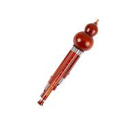 Hulusi Flute For Beginners Red Sandalwood Hulusi With Detachable Three Tone C Or Bb Key A Professional Performance Instrument(2)