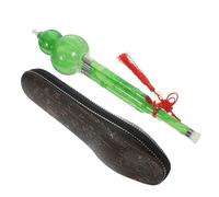 Hulusi Flute Green Hulusi For Beginners Seven Hole Cucurbit Flute Gourd Flute Musical Instruments With Storage Box