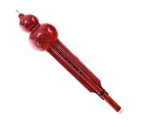 Hulusi Flute Handmand Resin Hulusi Flute Improved Hulusi Two-tone Folk Chinese Musical Instrument (Color : F key)