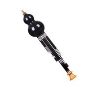 Hulusi flute, Hulusi Instrument C Flat B/G/F Minor D Key Beginner Red Ebony Professional Performance Type(Black G)