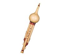 Hulusi Flute Instrument B/D/F/G Tone Hulusi 7-hole Professional Playing Chinese Woodwind Instrument(B)