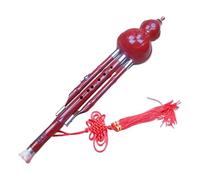 Hulusi Flute Instrument Chinese Cucurbit Flute Hulusi Resin Gourd Flauta Hulusi C/Bb Key Hulusi Folk Instrument(Bb)