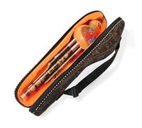 Hulusi Flute Instrument Chinese Handmade Hulusi Black Zhu Gourd Cucurbit Flute Ethnic Musical Instrument Key Of C BB With Case(C)
