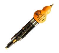 Hulusi Flute Instrument Hulusi Flute Natural Gourd And Zhu Flauta Hulusi C/bB Key Musical Instrument Professional Detachable Flute Hulusi(P1,C)