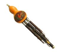 Hulusi Flute Instrument Hulusi Flute Natural Gourd And Zhu Flauta Hulusi C/bB Key Musical Instrument Professional Detachable Flute Hulusi(P2,C)