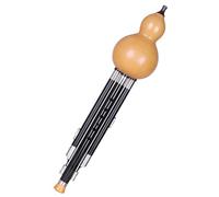Hulusi Flute Performance Type Ebony Hulusi Flute Student Adult Beginner Gourd Musical Instrument (Color : F key)