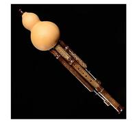 Hulusi Flute Playing Hulusi Flute A/C/bB/D/F/G Tone Professional Performance Cucurbit Instrument (Color : D Tone)
