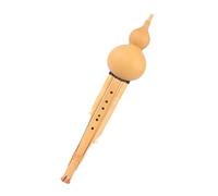 Hulusi Flute Professional Playing Type Seven-hole Hulusi Flute Chinese Traditional Ethnic Gourd Musical Instrument (Color : B flat)