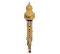 Hulusi Flute Professionally Handmade Three Tone Hulusi In C B Flat Key Beginner Player Adult(B flat)
