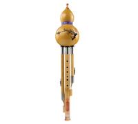Hulusi Flute Seven-Hole Hulusi for Adults Flute Hulusi Flute Professional Performance Type Students Hulusi Calabash Flute