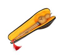 Hulusi Flute Three-tone Detachable Hulusi Flute C Key/B Flat Learning And Playing Ethnic Wind Instrument Gourd Flute (Color : G key)