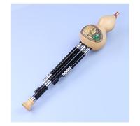 Hulusi Flute Yunnan National Wind Instrument Adult Beginners Professional Playing Type Ebony Pipe Hulusi Flute (Color : B flat)