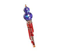 Hulusi For Beginners Professional Performance Seven Hole Hulusi With Copper And Rosewood Sound Tubes Adult Instrument(C major)