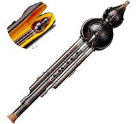 Hulusi,Gourd Flute,Cucurbit Flute Traditional Ethnic Durable Copper-plated Hulusi Gourd Flute Concert Hall Playing Long Wind Instrument Beginners Contact Wind Instrument,Copper-plated,C-KEY,Constr