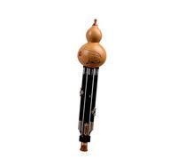 Hulusi Hulusi Beginner Learning To Play Rosewood Ebony Sound Tube Hulusi National Musical Instrument(Ebony,C)