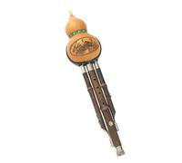 Hulusi In B Flat Key Professional Grade Instrument For Adults Bamboo Hulusi(BBmajor2)