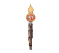 Hulusi In The Key Of B Flat C For Students To Learn The National Musical Instrument Hulusi For Beginners (Color : C key)