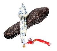 Hulusi Instrument Blue And White Porcelain Gourd Silk Cucurbit Flute Hulusi For Beginner Musical Instruments
