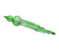 Hulusi Instrument Chinese Hulusi Gourd Cucurbit Flute C/Bb Key Traditional Ethnic Instrument With Case (Color : 02, Size : C key)