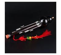 Hulusi Instrument Chinese Traditional Cucurbit Flute Student Beginner C Key/B Flat Key Professional Wind Instrument (Color : 03, Size : B flat key)
