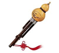 Hulusi Instrument Chinese Traditional Hulusi Flute Three-tone Detachable BB Key Hulusi Flute With Storage Case