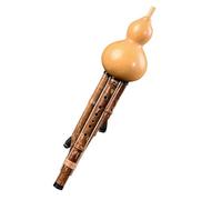 Hulusi Instrument Chinese Traditional Hulusi Playing Type Student Adult Beginner Ethnic Musical Instrument (Color : D minor)