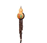 Hulusi Instrument Fall Protection Hulusi Professional Performance For Adults C Major B Flat Minor D Beginner Instrument(Minor D Key)
