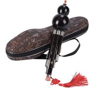 Hulusi Instrument Hulusi C Major Suitable For Adults And Beginners Three Note Double Tone Instrument Made Of White Copper And Ebony
