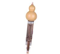 Hulusi Instrument Professional Performance Hulusi Flute Small D Key/C Key/B Flat Key/G Key/F Key Adult Hulusi Flute Woodwind Instrument (Color : B flat)