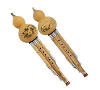 Hulusi Instrument Professionally Handmade Three Tone Hulusi In C Key B Flat For Beginners And Adults(B flat)