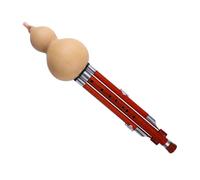 Hulusi Professional Flute Chinese Traditional National Musical Instrument C Key/B Flat Playing Type with Case(C Tone)