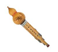 Hulusi Three-tone Hulusi Flute Professional Performance Chinese Traditional Instrument Professional Hulusi (Color : F Tone)