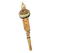 Hulusi Woodwind Instrument Natural Phoenix Zhu Hulusi For Beginners In C-B Flat(Anti-fall,C)