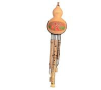 Hulusi Woodwind Instrument Performance Hulusi Teaching Cucurbit Instrument Flute Music Instruments Detachable D/F/G/bB/A/C Tone(UP,C)