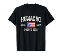 Humacao Puerto Rico 1722, Puerto Rico Flag T-Shirt