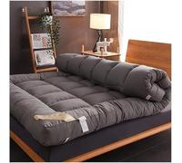 HUMAJORY Futon Mattress, Japanese Floor Mattress, Foldable Roll Up Mattress, Thicken Mat Sleeping Pad Dormitory Lounger Pillow Bed, Breathable Mattress(180x200cm)