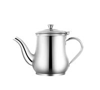 HUMAJORY Stainless Steel Oil Filter Pot，Bacon Grease Container with Strainer, Large Capacity Versatile Oil Filter Pot for Kitchen Bacon Grease Oil Filter Tank(11.5cm)