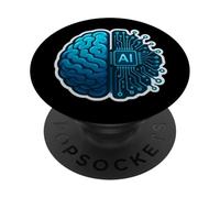 Human AI Brain Artificial Intelligence Engineer Specialist PopSockets Adhesive PopGrip