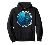 Human AI Brain Artificial Intelligence Engineer Specialist Pullover Hoodie