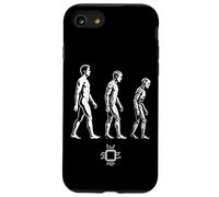 Human AI Evolution Artificial Intelligence Robot Graphic Case for iPhone SE (2020) / 7/8