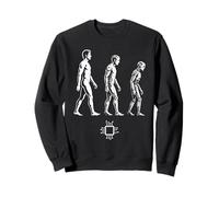 Human AI Evolution Artificial Intelligence Robot Graphic Sweatshirt